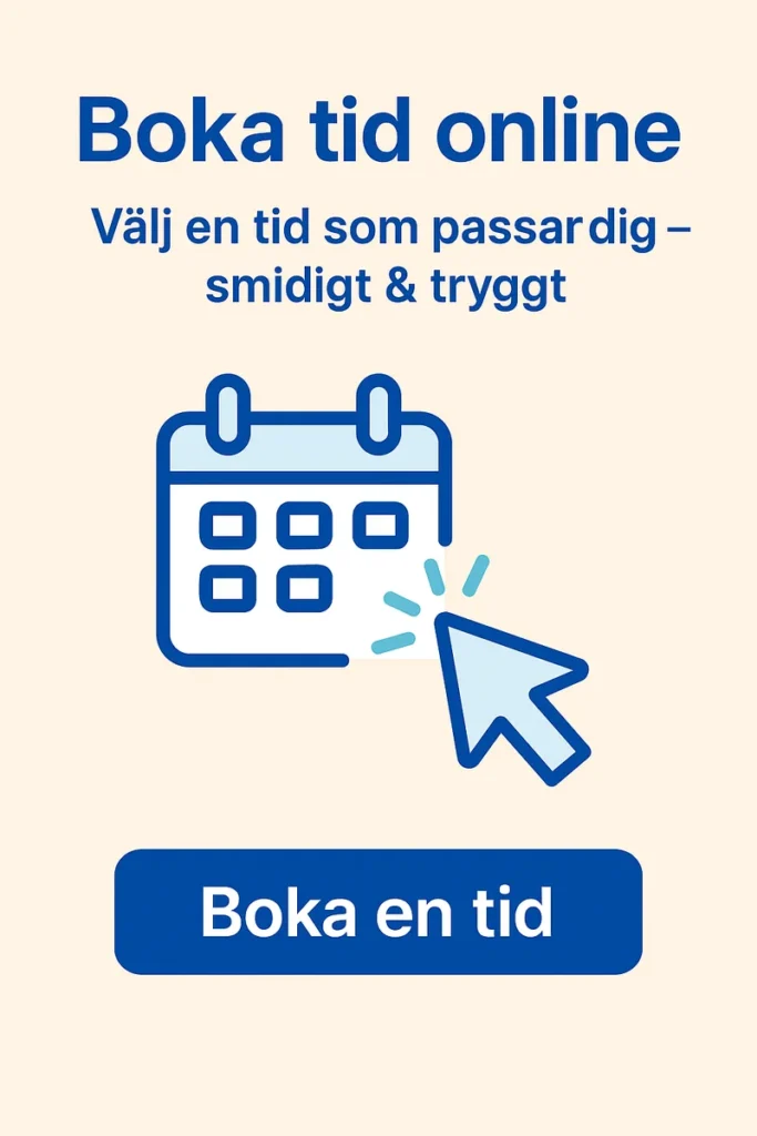 Boka tid online hos Din Tandläkare i Solna – enkelt och tryggt